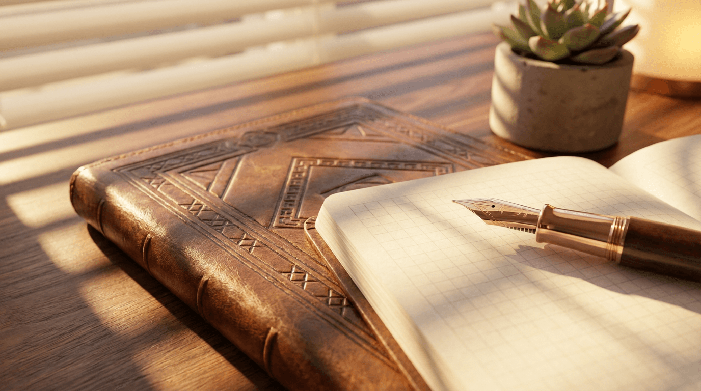 Professional reviewing investment documents with international focus